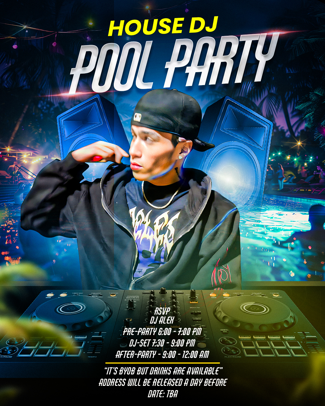 dj poster design 2